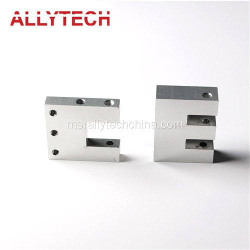 Bahagian pemesinan asas slaid aluminium machined precision